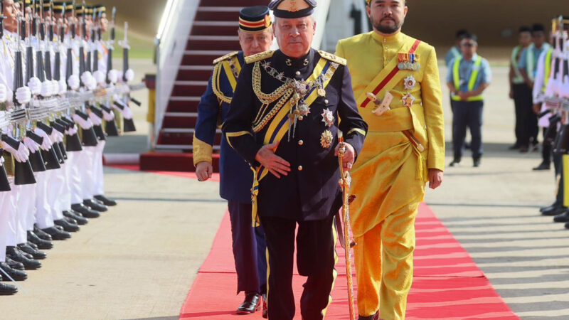 Sultan Ibrahim of Johor the 17th monarch of Malaysia