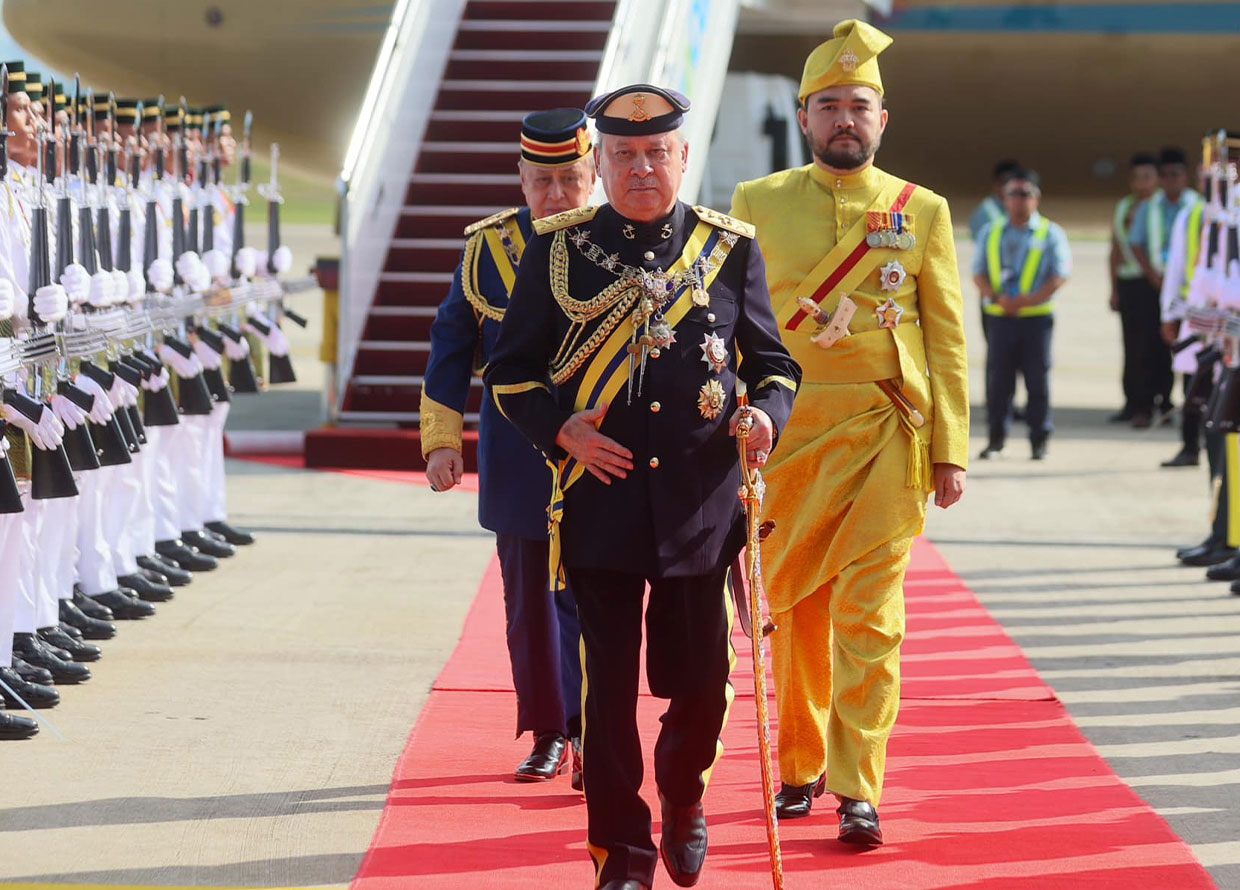 Sultan Ibrahim of Johor the 17th monarch of Malaysia